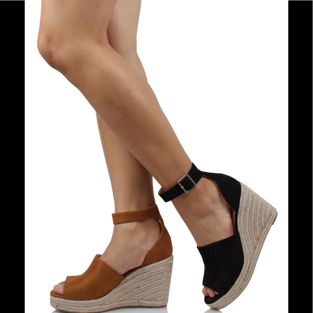 Hazel ankle strap espadrilles Wedge - Picture 7 of 7